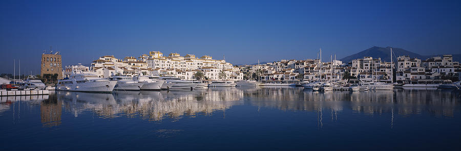 Buildings At The Waterfront, Marbella Photograph by Panoramic Images ...