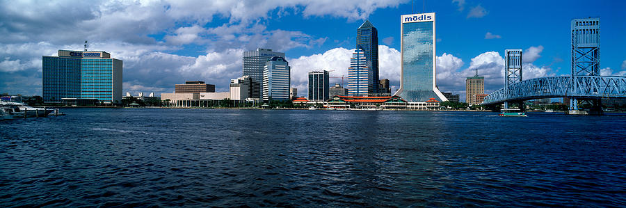Color Image Photograph - Buildings At The Waterfront, St. Johns by Panoramic Images Color Image Photograph - Buildings At The Waterfront, St. Johns by Panoramic Images