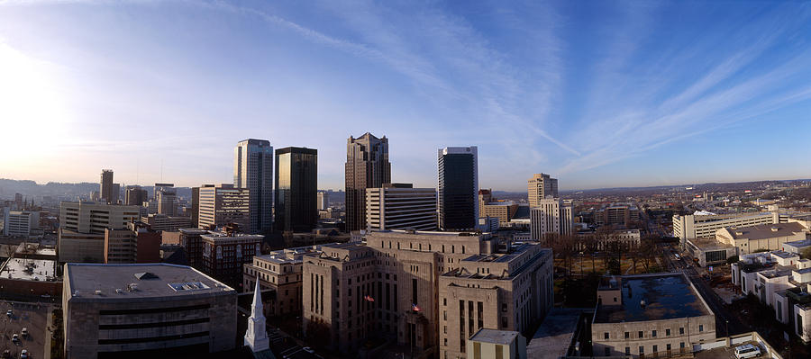 Buildings In A City, Birmingham Photograph by Panoramic Images - Pixels