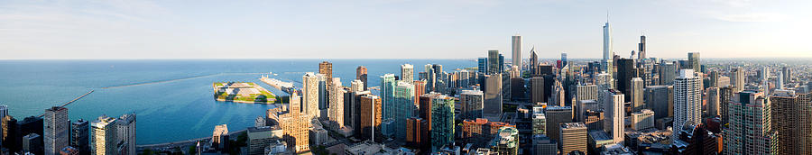 Buildings In A City, Chicago, Cook Photograph by Panoramic Images