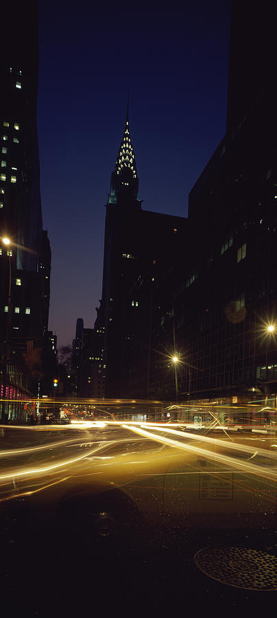 Buildings In A City, Chrysler Building Photograph by Panoramic Images
