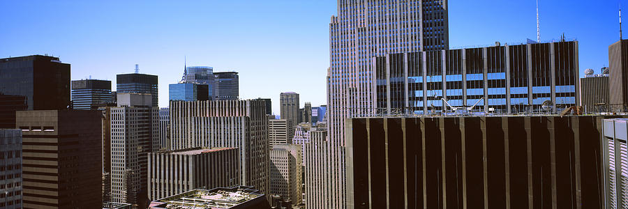 Architecture Photograph - Buildings In A City, Midtown by Panoramic Images