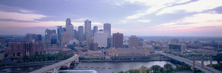 Buildings In A City, Minneapolis Photograph by Panoramic Images