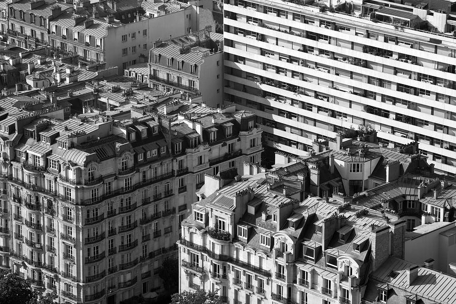 Buildings in Paris Photograph by Chevy Fleet