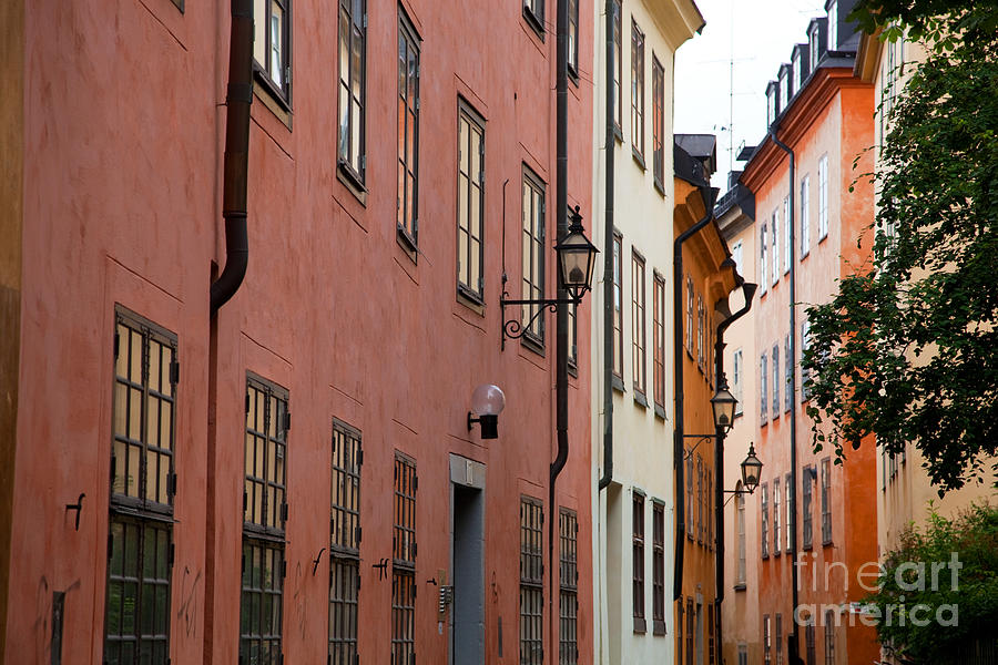 Buildings in Stockholm Photograph by Michal Bednarek