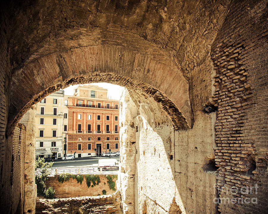 Architecture Photograph - Buildings of Rome V by Christina Klausen