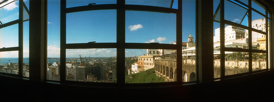 Architecture Photograph - Buildings Viewed Through From A Window by Panoramic Images