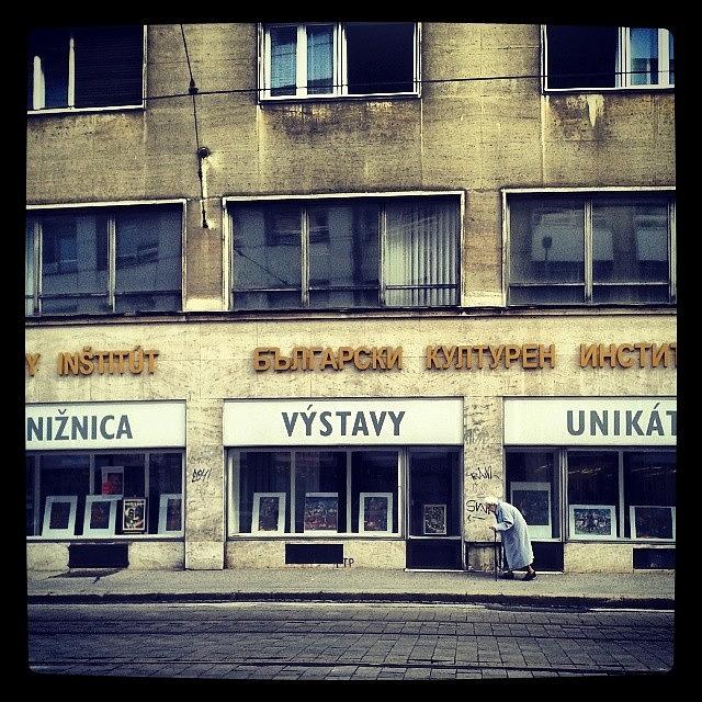 Bratislava Photograph - Bulgarian Institute #bratislava by Serg Apodaca