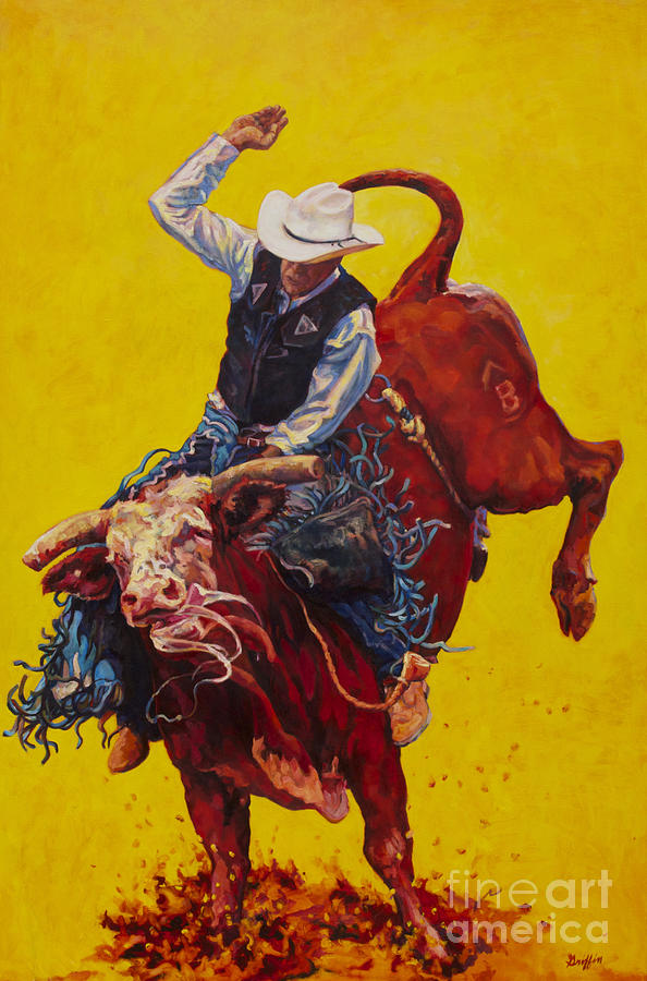 Bull Market Painting by Patricia A Griffin