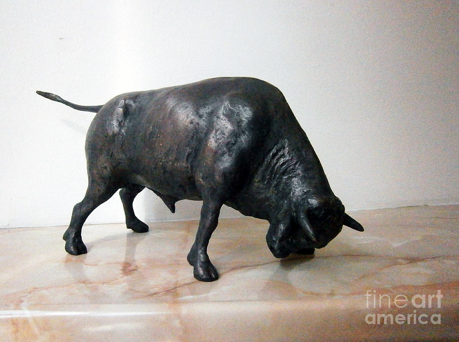 Bull Sculpture - Bull by Milen Litchkov
