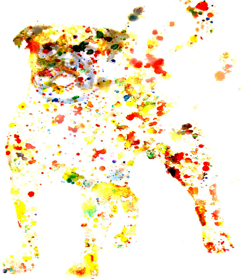 Bulldog Digital Art by Brian Reaves