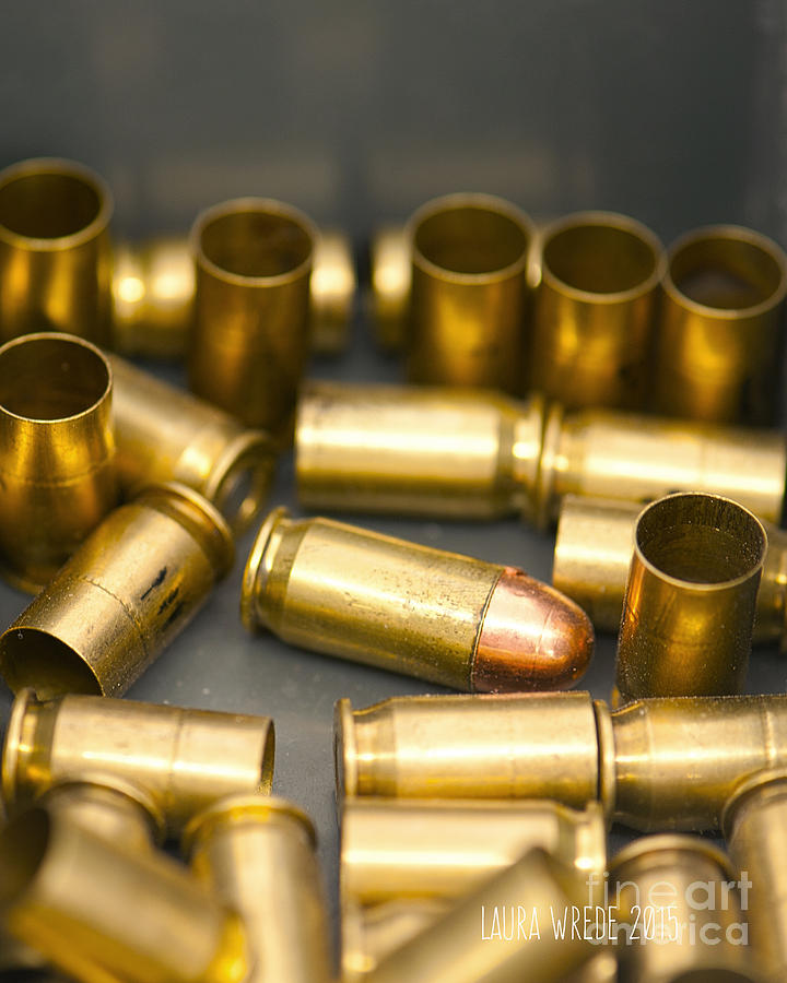 Bullet Art 3 Photograph by Artist and Photographer Laura Wrede