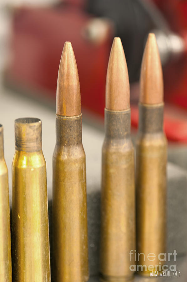 Bullet Art Photograph by Artist and Photographer Laura Wrede