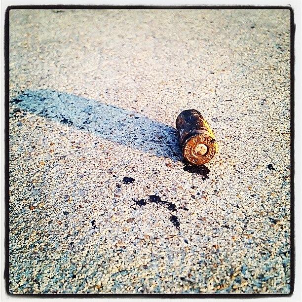 Baltimore Photograph - Bullet On Pulaski. #baltimore #finds by Matthew Saindon