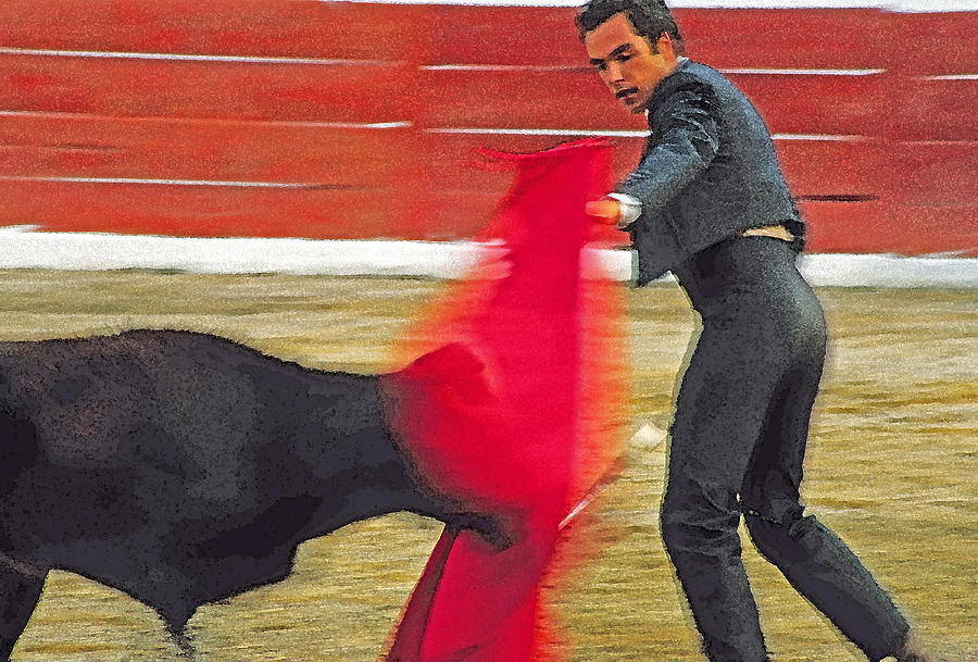 Bullfighter Photograph by Dennis Cox