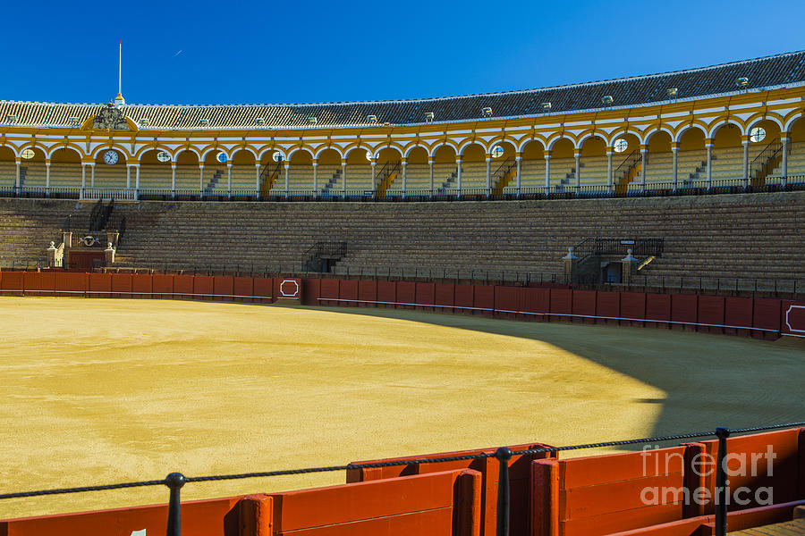 Bullfighting arena Photograph by Patricia Hofmeester