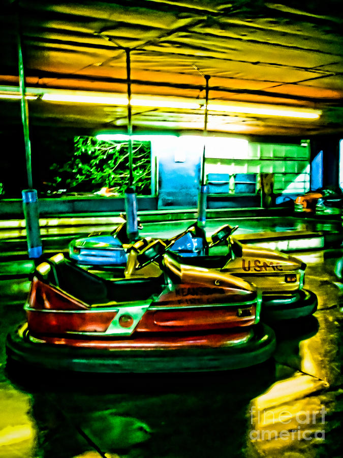 Bumper Cars Photograph by Colleen Kammerer