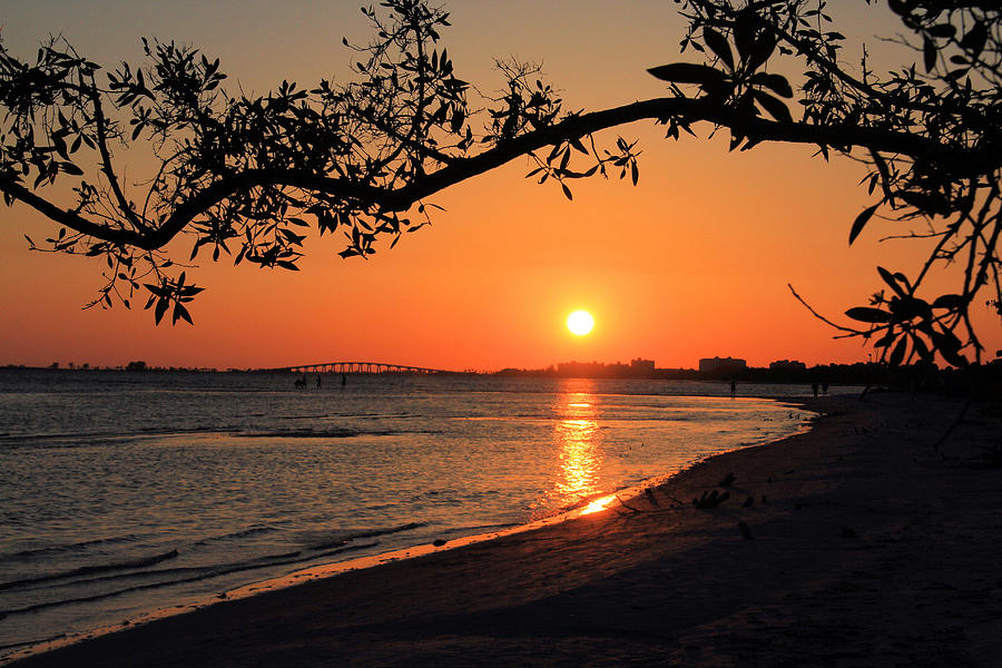 Bunch Beach Sunset Photograph by Rosalie Scanlon