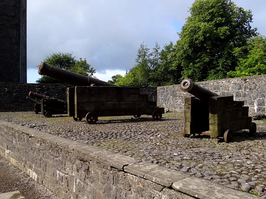 Bunratty Cannons Photograph by Keith Stokes