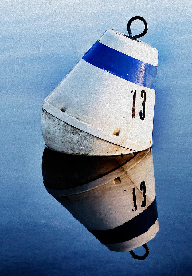Buoy at Rest Photograph by Paul Berger