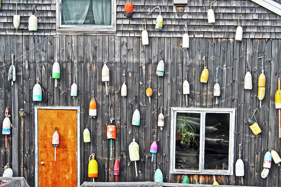 Buoy Wall Photograph by Elvis Vaughn