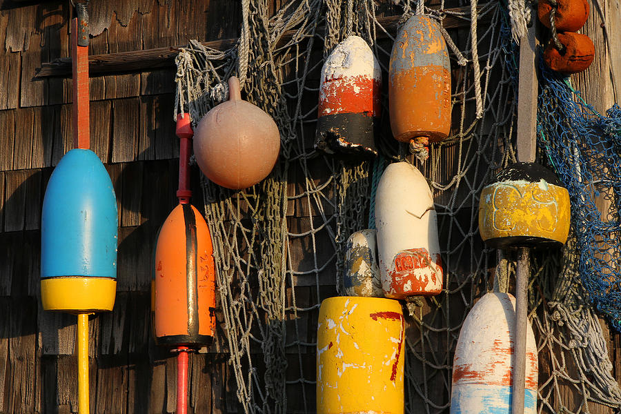 Buoys Photograph by Juergen Roth