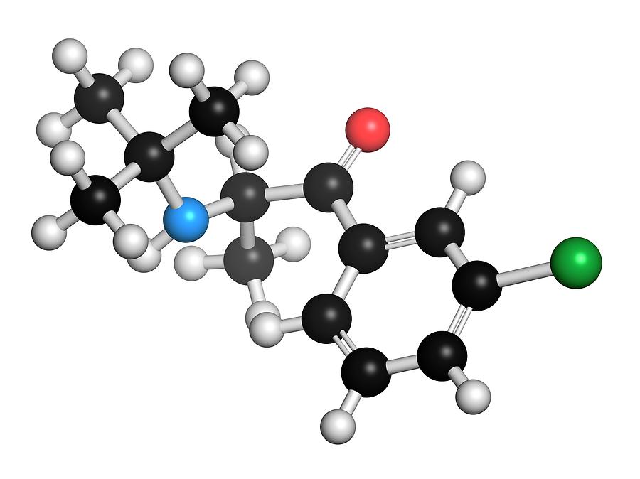 Bupropion Antidepressant Drug Photograph by Molekuul