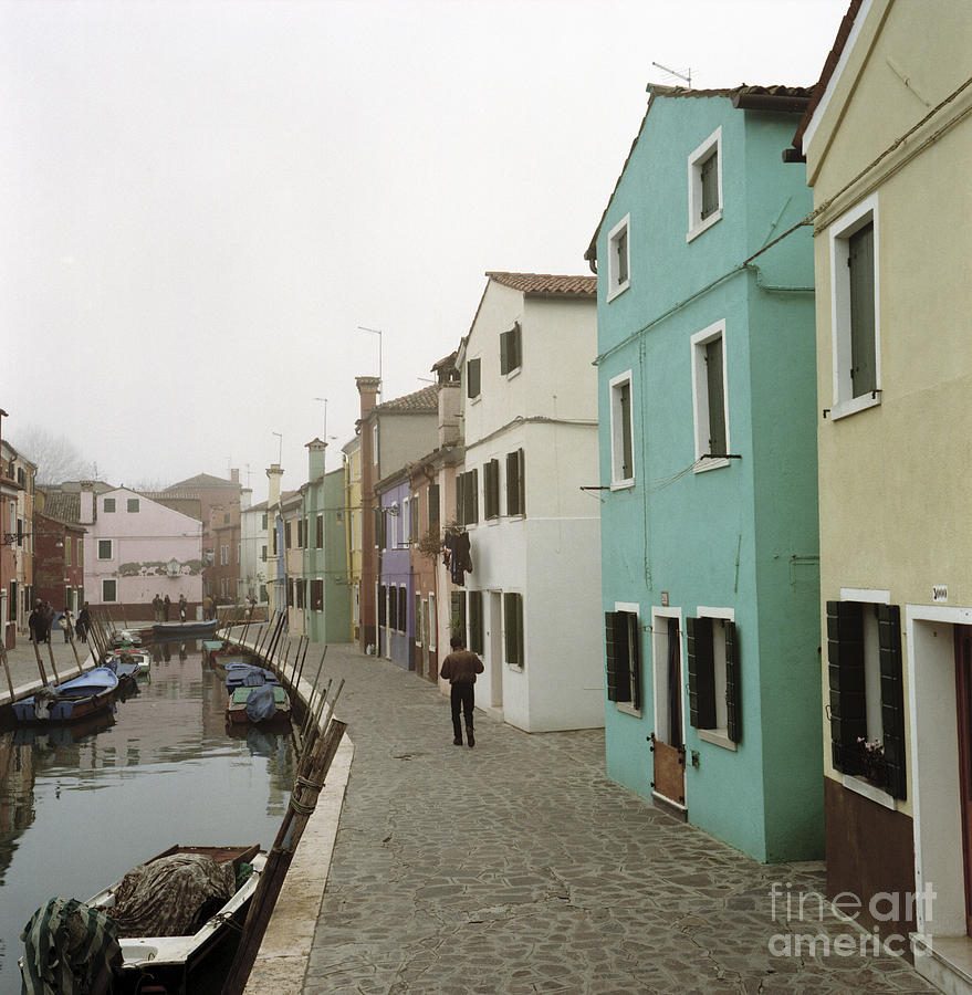 Burano Canal Photograph by Riccardo Mottola
