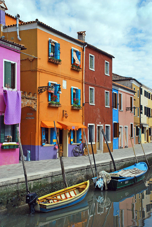 Burano Italy Photograph by Elaine Walsh