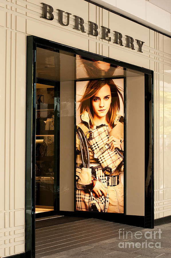 Burberry Emma Watson 01 Photograph by Rick Piper Photography