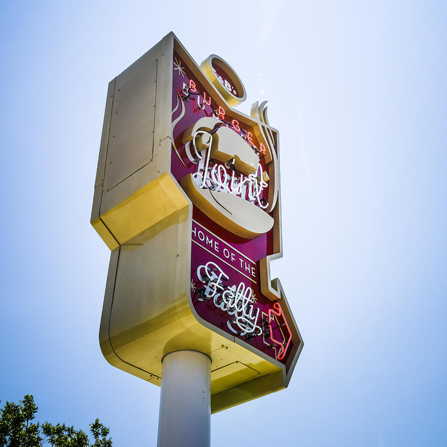 Burger Joint Neon Sign Photograph