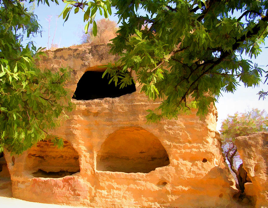Burial Crypt in Agrigento Photograph by Caroline Stella