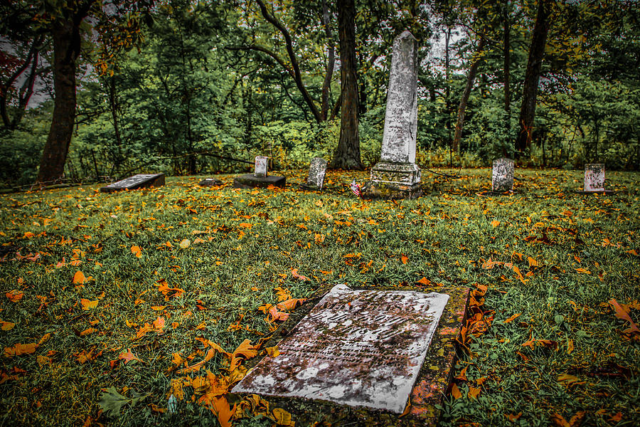 Burial Plot Photograph by Ray Congrove