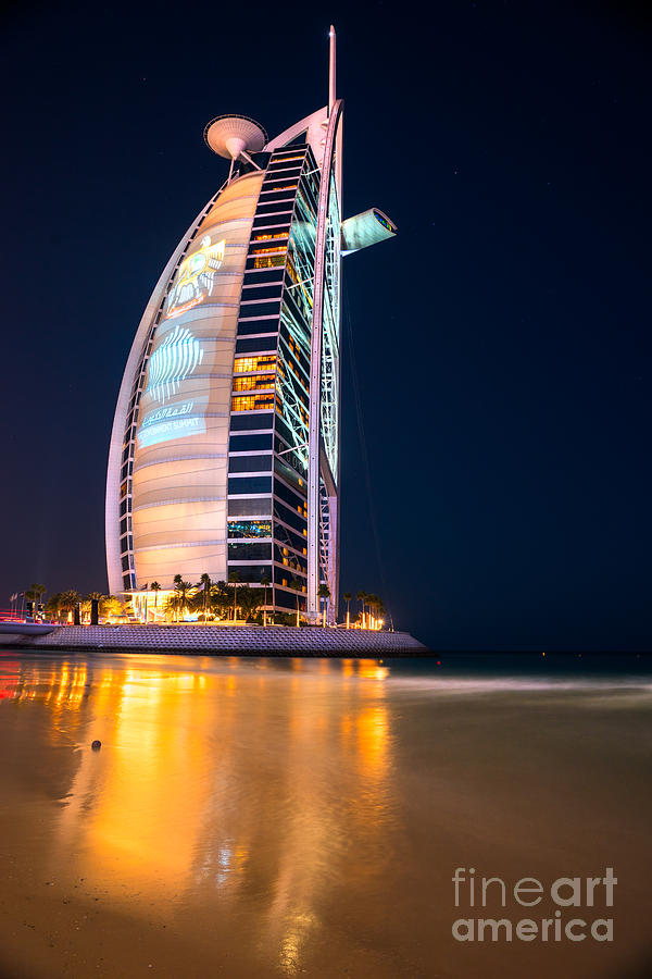 Burj Al Arab - Dubai Photograph by Luciano Mortula