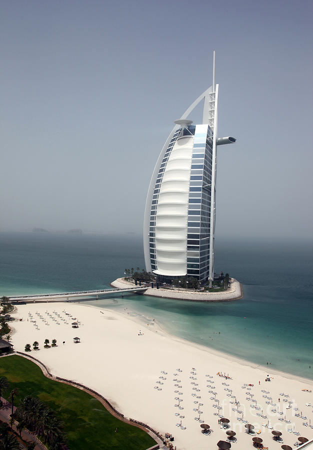 Burj al Arab Jumeirah Beach Photograph by Ros Drinkwater - Fine Art America