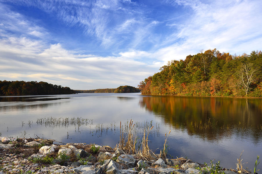 Burke Lake Park - Fairfax Virginia Photograph by Brendan Reals