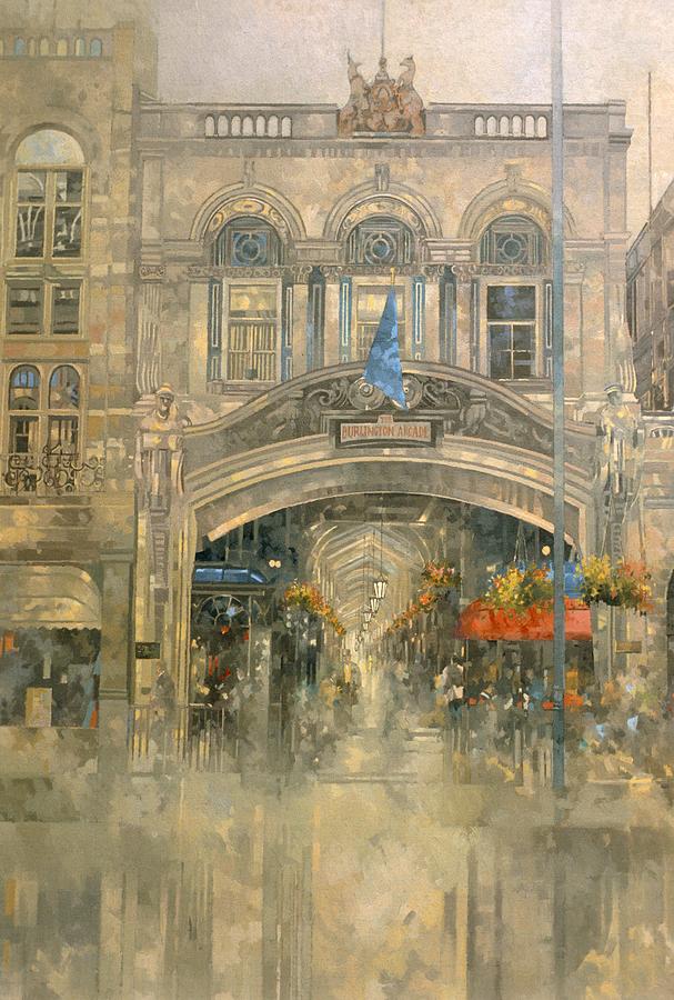 London Photograph - Burlington Arcade Oil On Canvas by Peter Miller