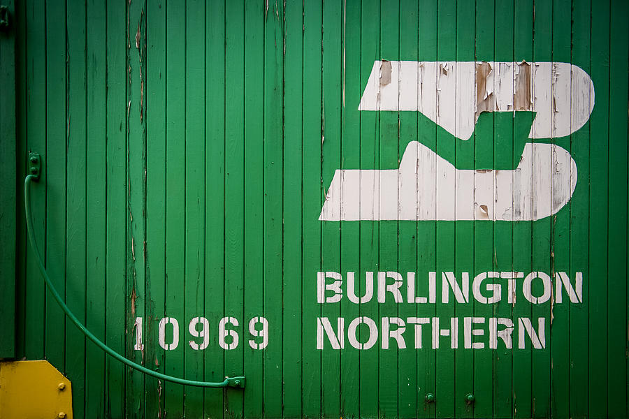 Burlington Northern Logo Photograph by Paul Freidlund