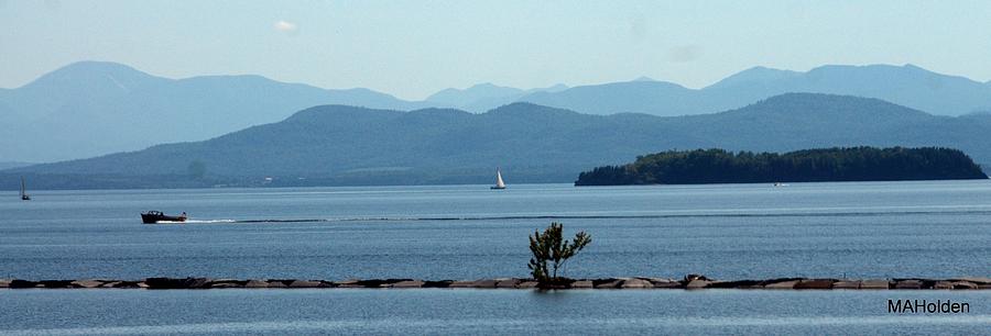 Lake Champlain Photograph - Burlington Vermont Water Front June  2013 by Mark Holden