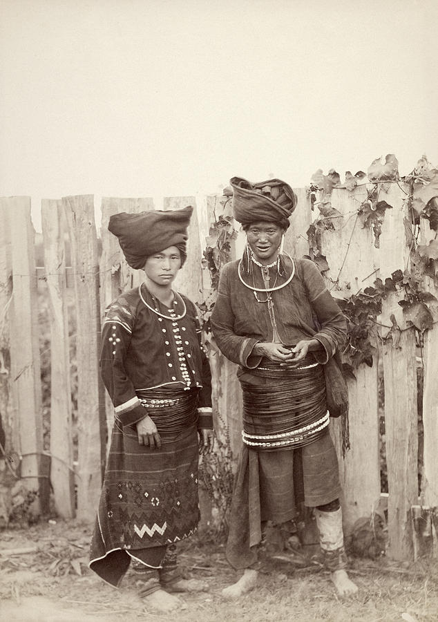 Burma Kachin Women, C1890 Photograph by Granger - Pixels