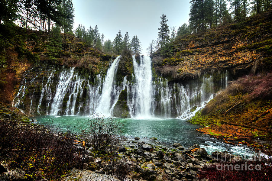 Burney Falls Photograph by Paul Gillham