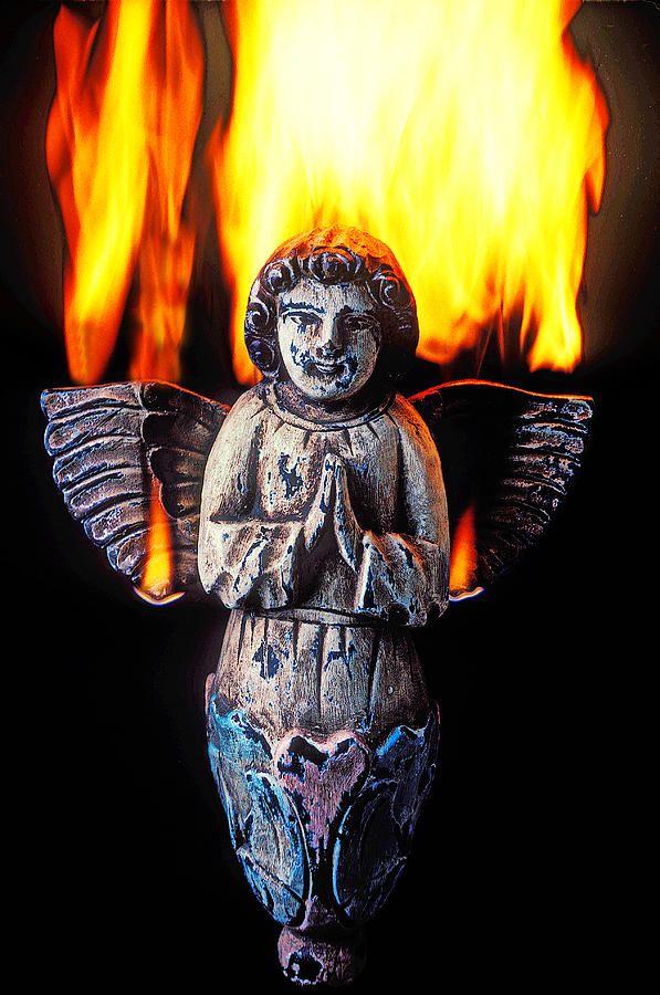 Still Life Photograph - Burning angel by Garry Gay