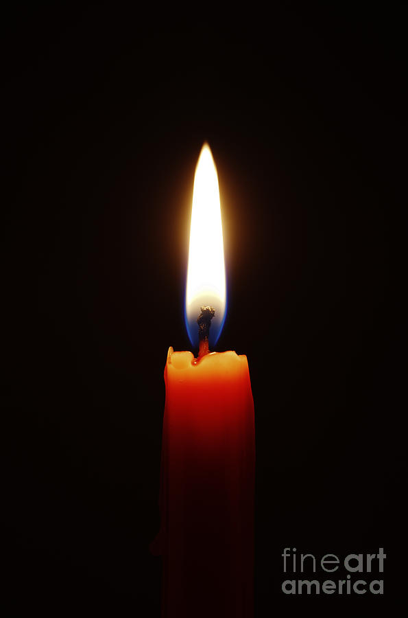 Burning Candle Photograph by GIPhotoStock