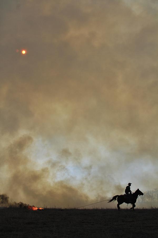 Burning Kansas Photograph by Crystal Socha