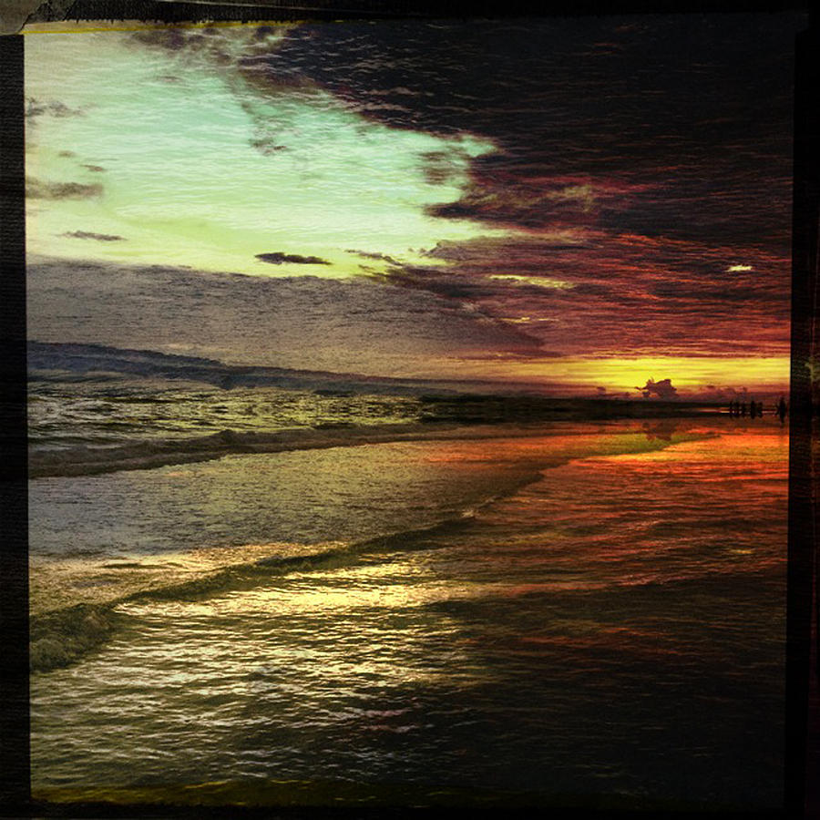 Burning Night on Siesta Key II Photograph by Alison Maddex - Fine Art ...