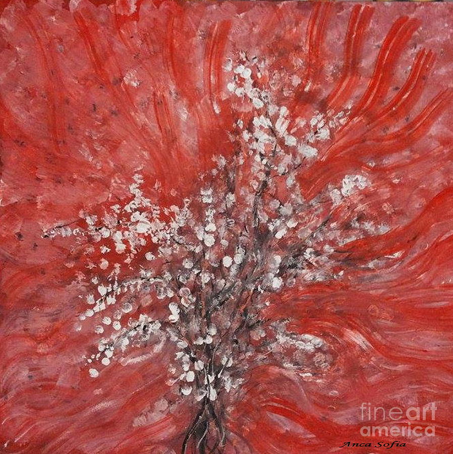 Burning tree Painting by Anca Sofia Fine Art America