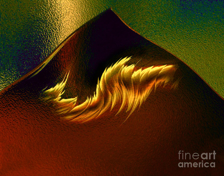 Abstract Digital Art - Burning Winds across the Sahara  by Peter Piatt
