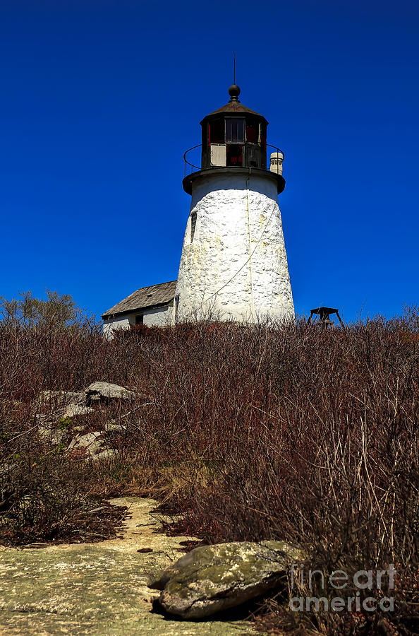 Burnt Island Lighthouse Photograph by Brenda Giasson
