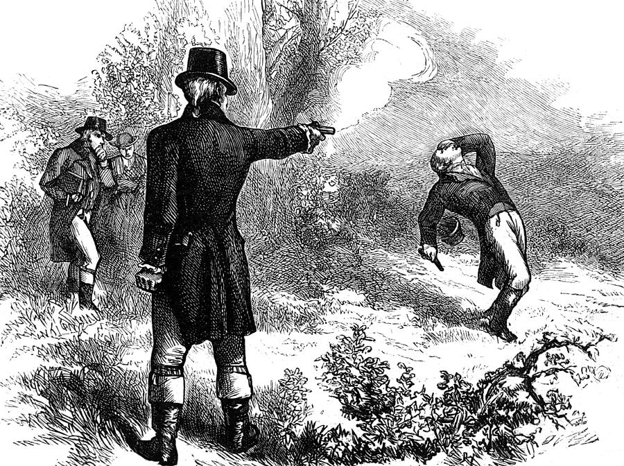 Burr-hamilton Duel, 1804 Photograph by Science Source