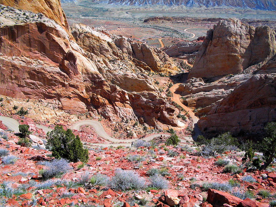 Burr Trail Utah Photograph by Dean Ginther